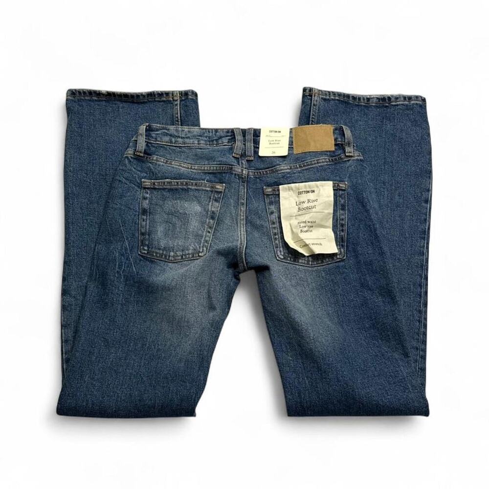Cotton On Low Rise bootcut Flared Jeans Women's size 26 Brand NWT Perfect Fit - Picture 3 of 6